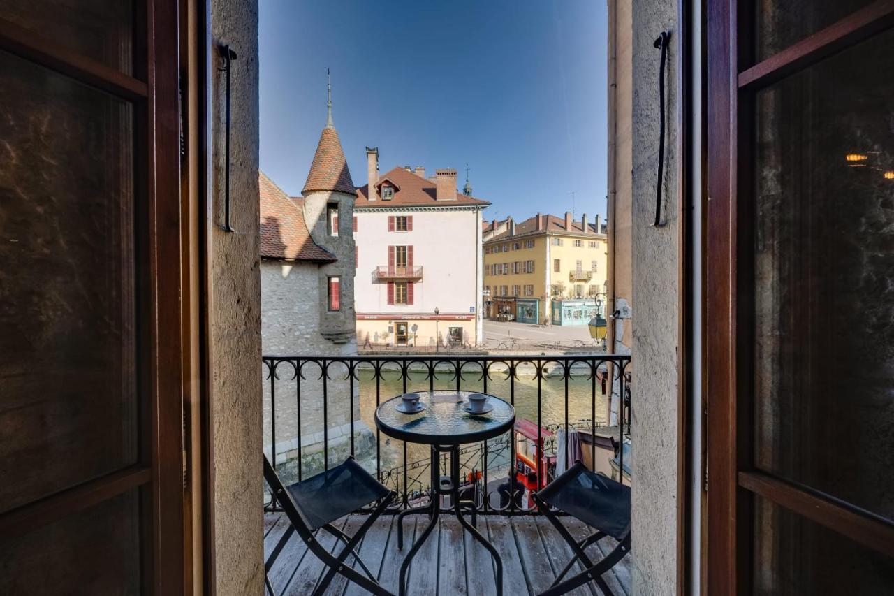Le Balcon Perriere I - Charming Apartment With Direct View Of The Thiou Annecy Exterior foto